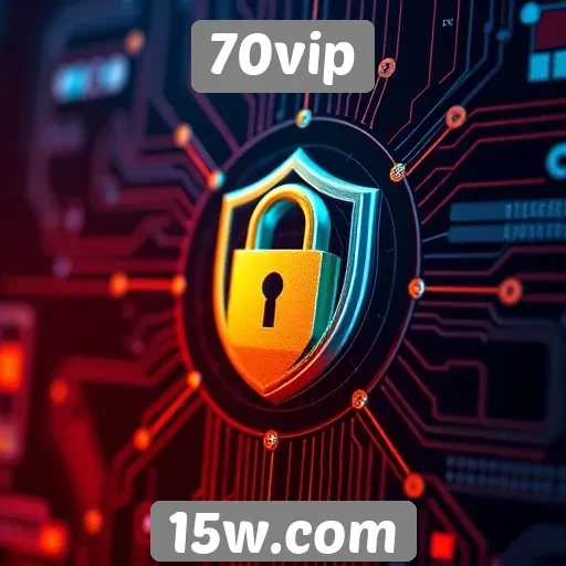 Segurança e proteção de dados no site 70vip